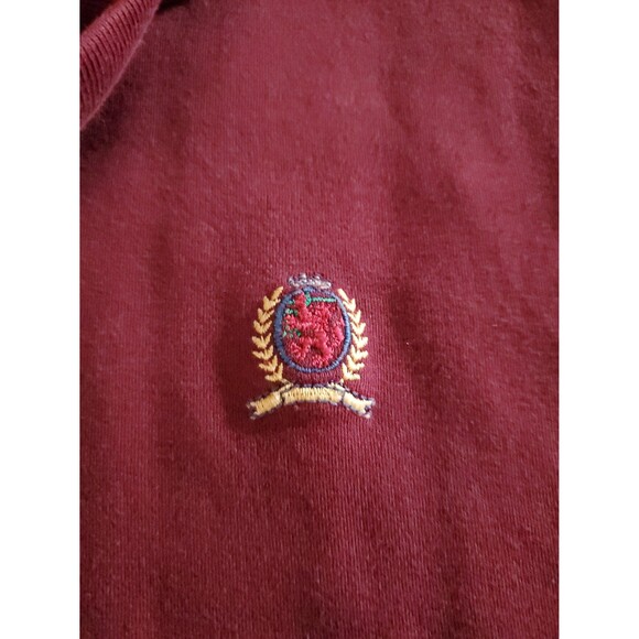 TOMMY HILFIGER 90's Burgundy Turtleneck (XL) - Picture 4 of 4